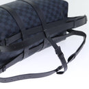 LOUIS VUITTON Damier Cobalt Keepall A Do Boston Bag 3way N23361 LV Auth 73350S-7