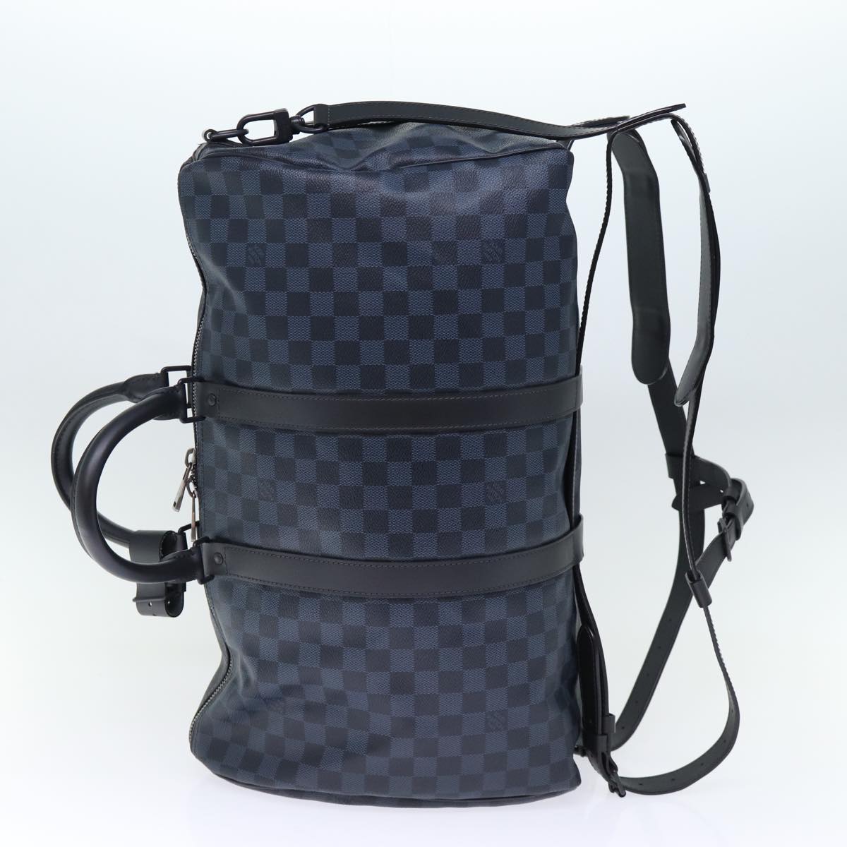 LOUIS VUITTON Damier Cobalt Keepall A Do Boston Bag 3way N23361 LV Auth 73350S