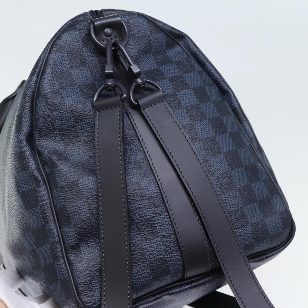 LOUIS VUITTON Damier Cobalt Keepall A Do Boston Bag 3way N23361 LV Auth 73350S