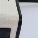 GIVENCHY Hand Bag Canvas 2way White Auth 73396V-16