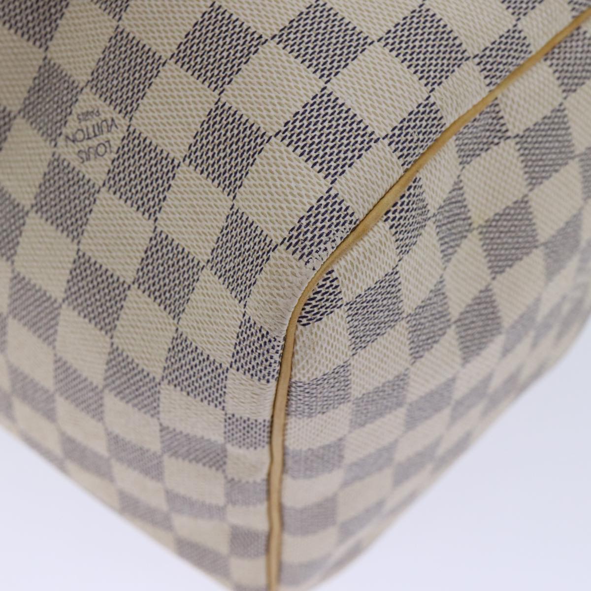 LOUIS VUITTON Damier Azur Speedy 30 Hand Bag N41533 LV Auth 73407