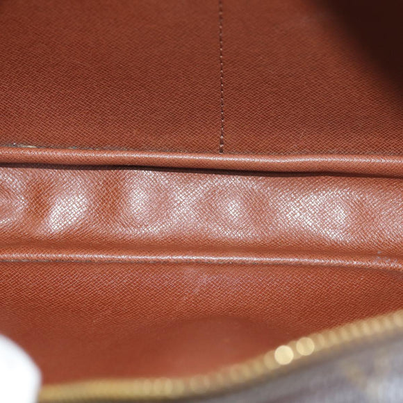 LOUIS VUITTON Monogram Compiegne 28 Clutch Bag M51845 LV Auth 73420