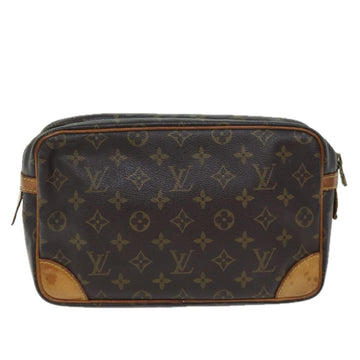 LOUIS VUITTON Monogram Compiegne 28 Clutch Bag M51845 LV Auth 73420 - 0