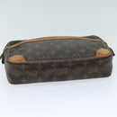 LOUIS VUITTON Monogram Compiegne 28 Clutch Bag M51845 LV Auth 73420-6