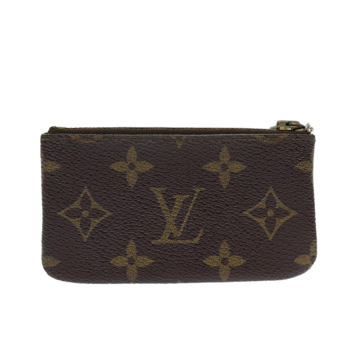 LOUIS VUITTON Monogram Pochette Cles Coin Purse M62650 LV Auth 73426 - 0