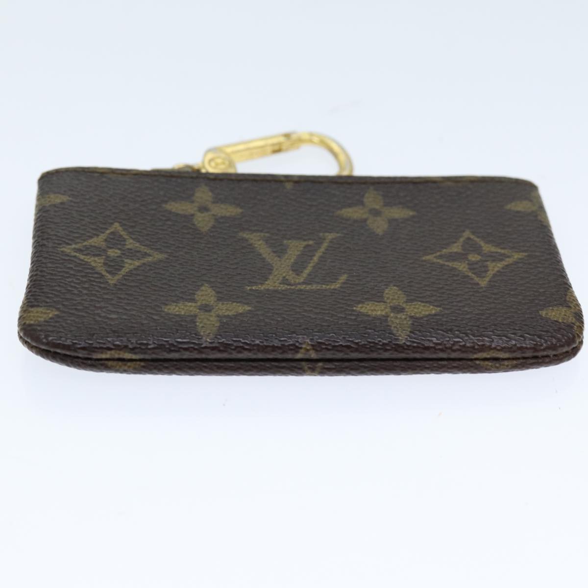 LOUIS VUITTON Monogram Pochette Cles Coin Purse M62650 LV Auth 73426