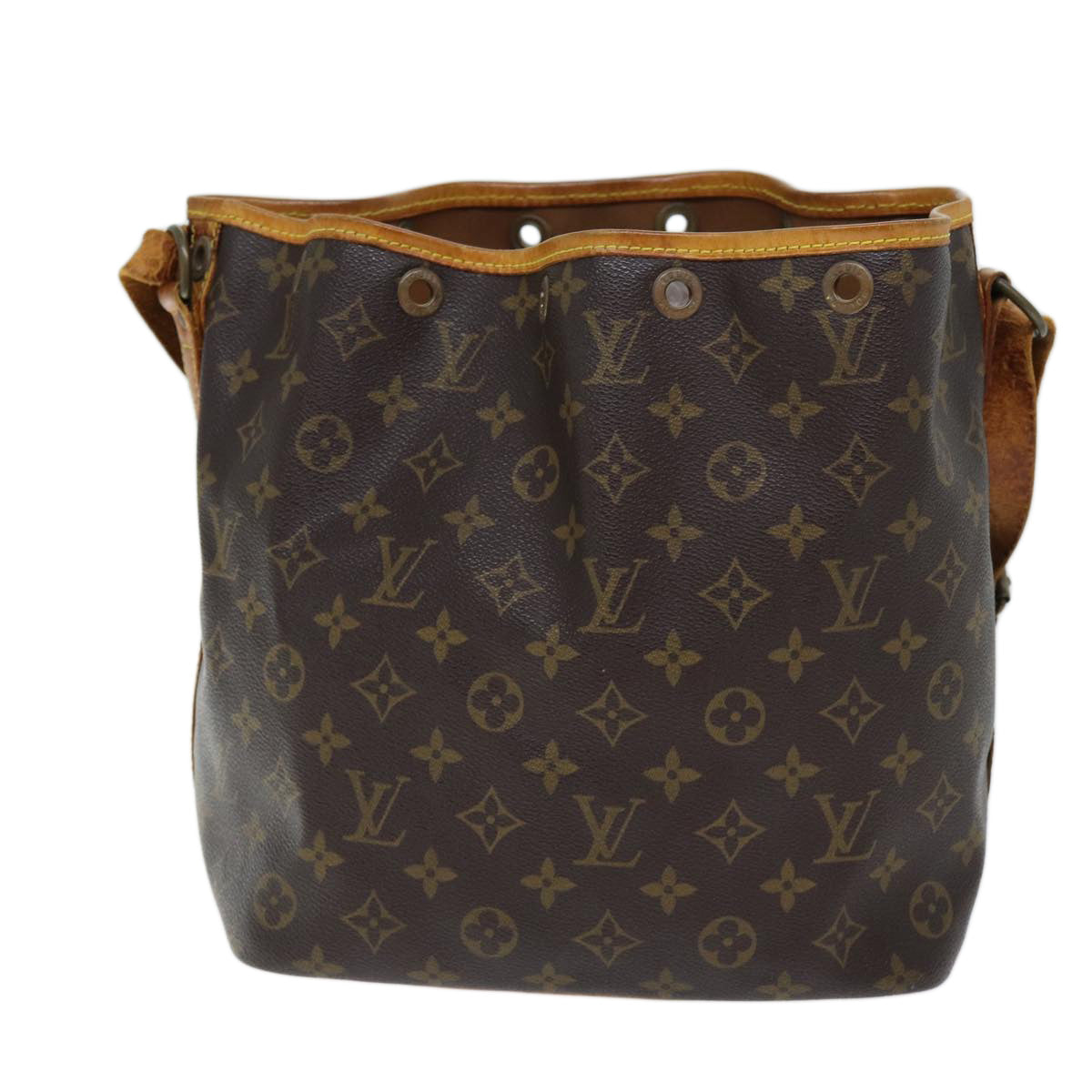 LOUIS VUITTON Monogram Petit Noe Shoulder Bag M42226 LV Auth 73435 - 0