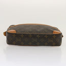 LOUIS VUITTON Monogram Compiegne 28 Clutch Bag M51845 LV Auth 73470-5
