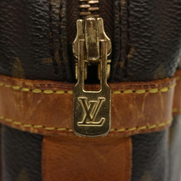 LOUIS VUITTON Monogram Compiegne 28 Clutch Bag M51845 LV Auth 73470