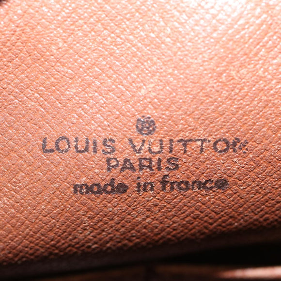 LOUIS VUITTON Monogram Compiegne 28 Clutch Bag M51845 LV Auth 73470