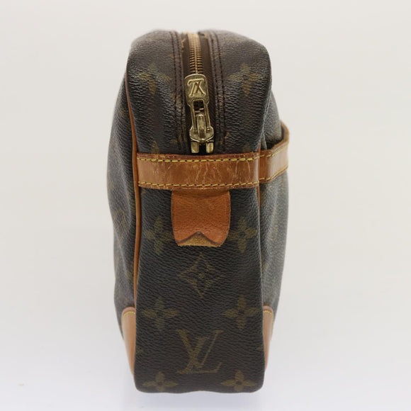 LOUIS VUITTON Monogram Compiegne 28 Clutch Bag M51845 LV Auth 73470