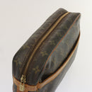 LOUIS VUITTON Monogram Compiegne 28 Clutch Bag M51845 LV Auth 73470-6