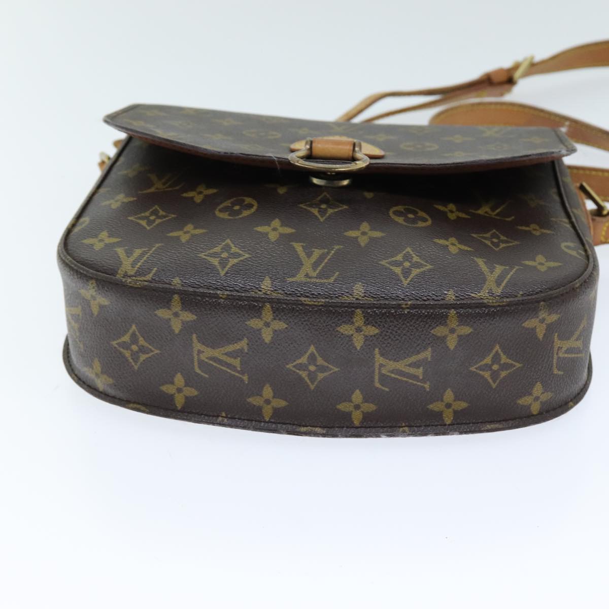 LOUIS VUITTON Monogram Saint Cloud GM Shoulder Bag M51242 LV Auth 73479