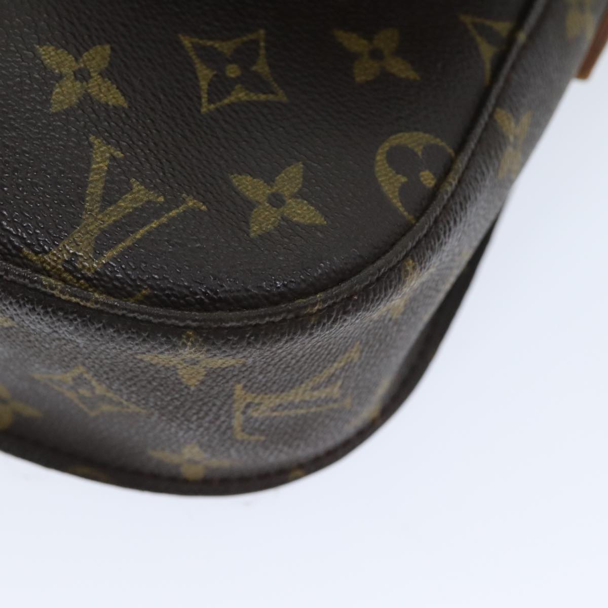 LOUIS VUITTON Monogram Saint Cloud GM Shoulder Bag M51242 LV Auth 73479