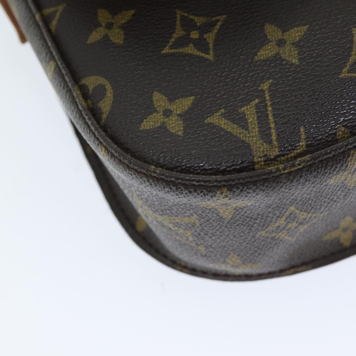 LOUIS VUITTON Monogram Saint Cloud GM Shoulder Bag M51242 LV Auth 73479