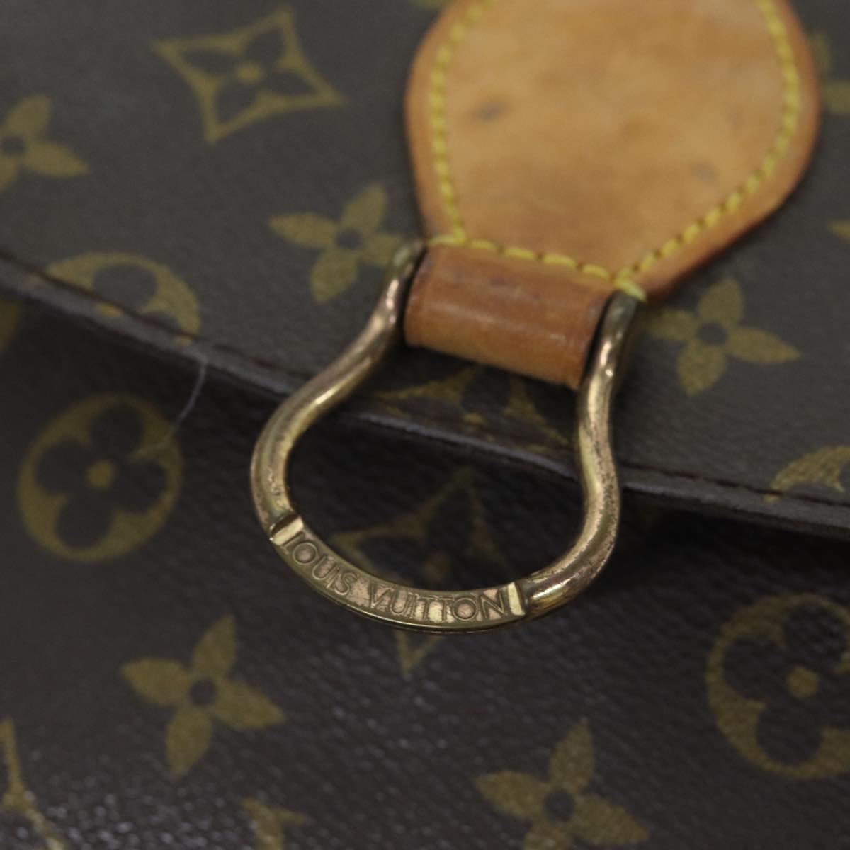 LOUIS VUITTON Monogram Saint Cloud GM Shoulder Bag M51242 LV Auth 73479