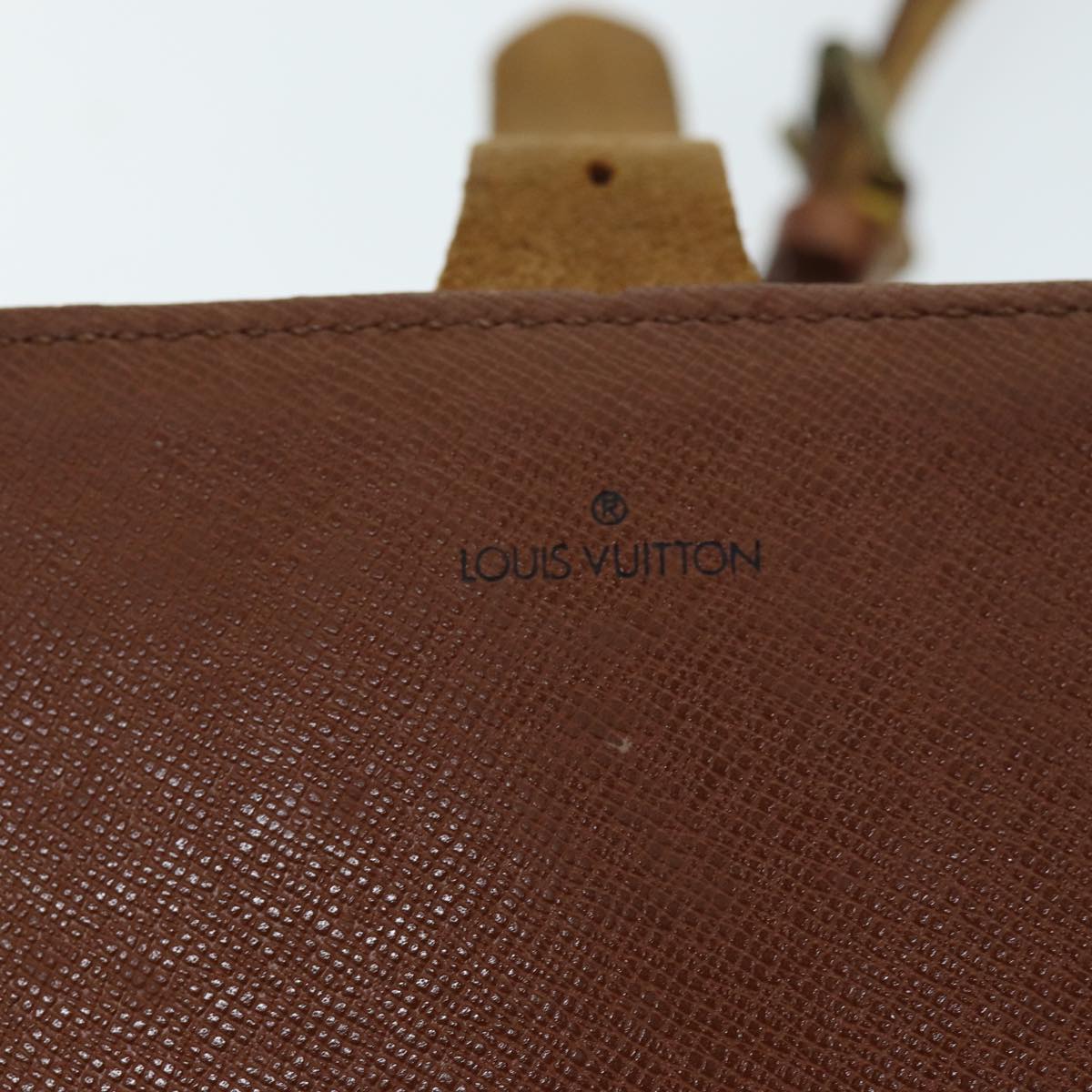 LOUIS VUITTON Monogram Cartouchiere MM Shoulder Bag M51253 LV Auth 73485