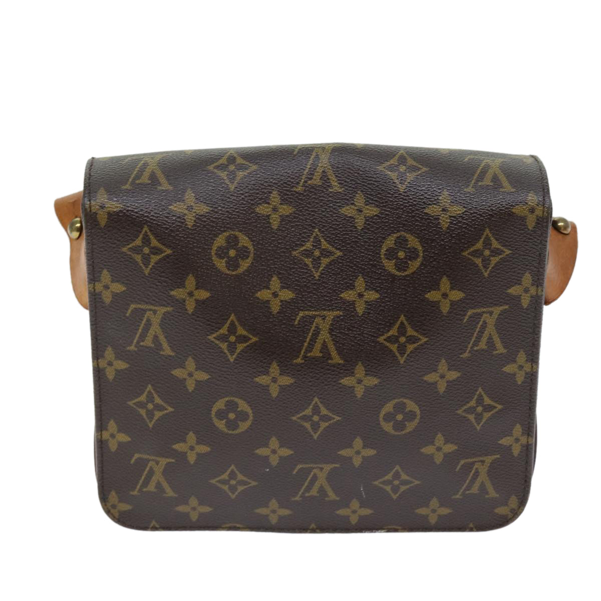 LOUIS VUITTON Monogram Cartouchiere MM Shoulder Bag M51253 LV Auth 73485 - 0