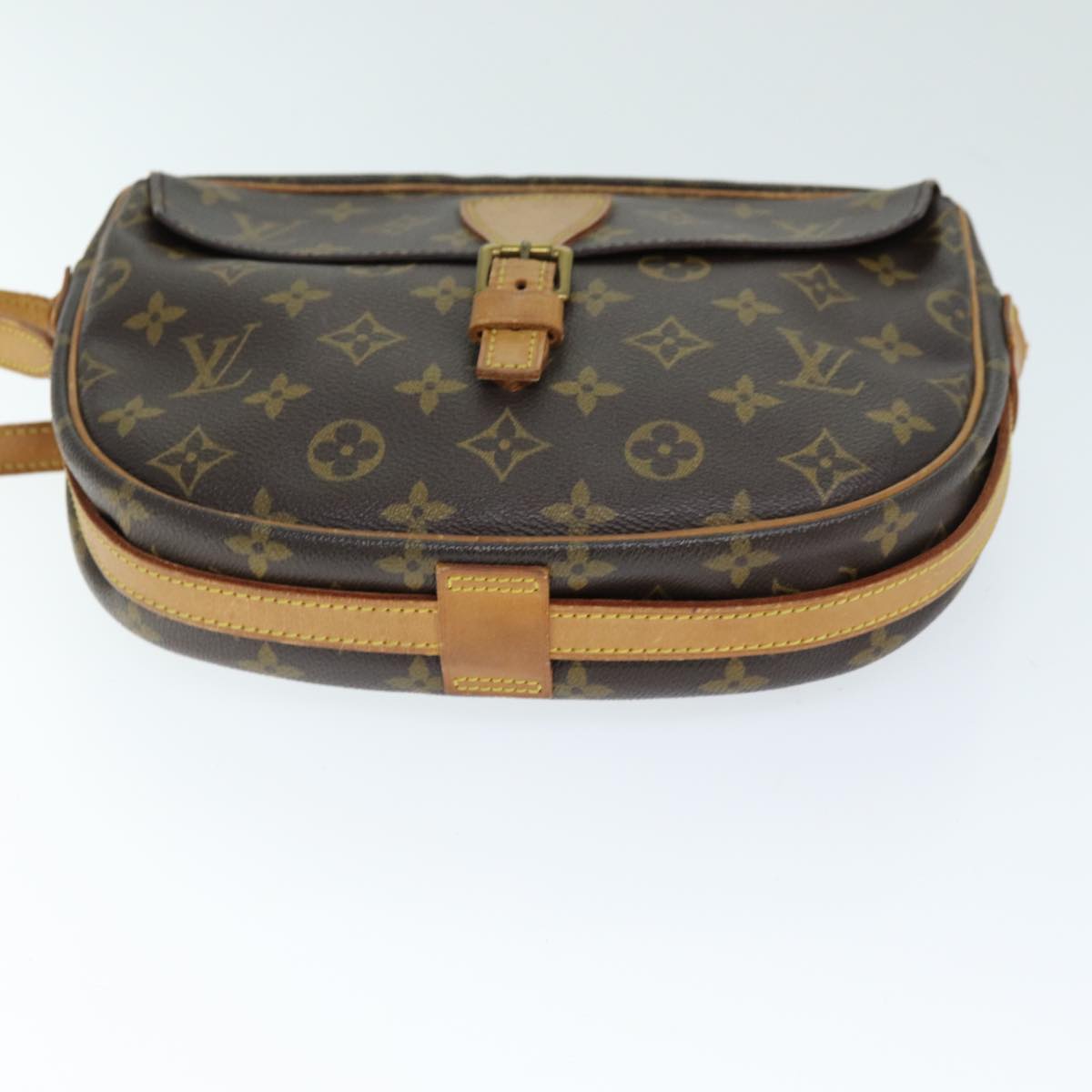 LOUIS VUITTON Monogram Jeune Fille MM Shoulder Bag M51226 LV Auth 73487