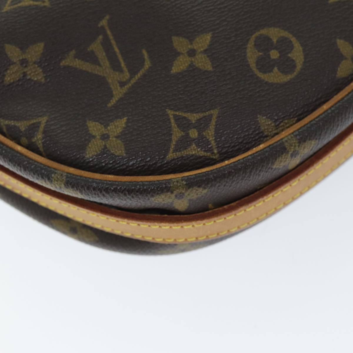 LOUIS VUITTON Monogram Jeune Fille MM Shoulder Bag M51226 LV Auth 73487