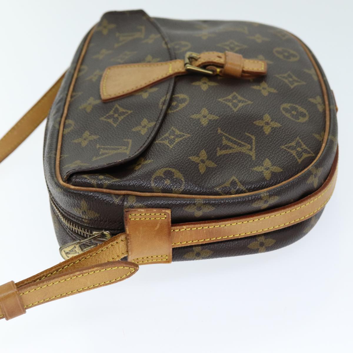 LOUIS VUITTON Monogram Jeune Fille MM Shoulder Bag M51226 LV Auth 73487