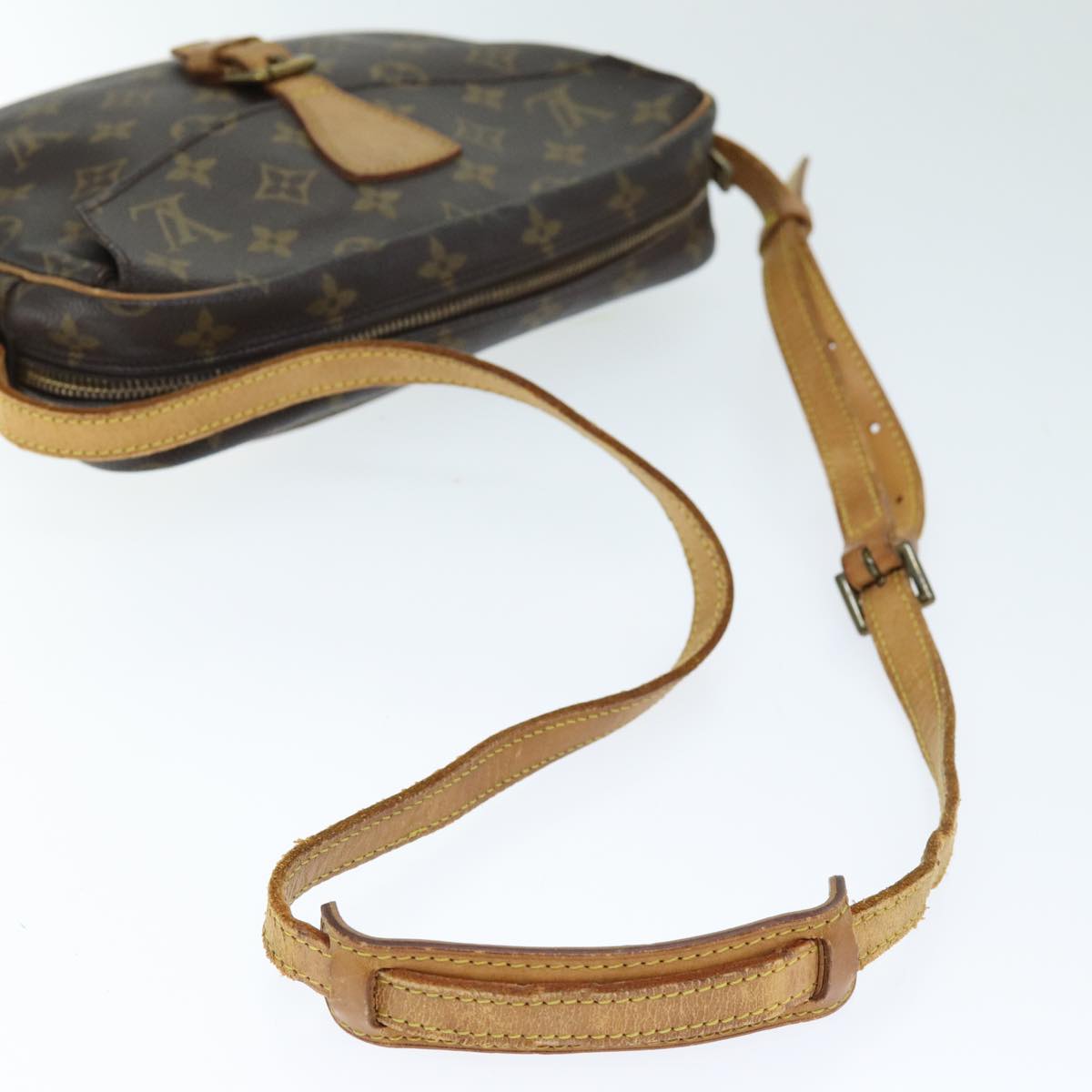 LOUIS VUITTON Monogram Jeune Fille MM Shoulder Bag M51226 LV Auth 73487