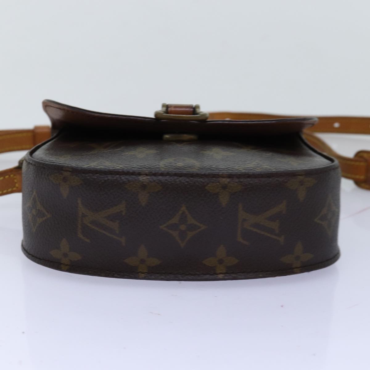 LOUIS VUITTON Monogram Saint Cloud PM Shoulder Bag M51244 LV Auth 73488