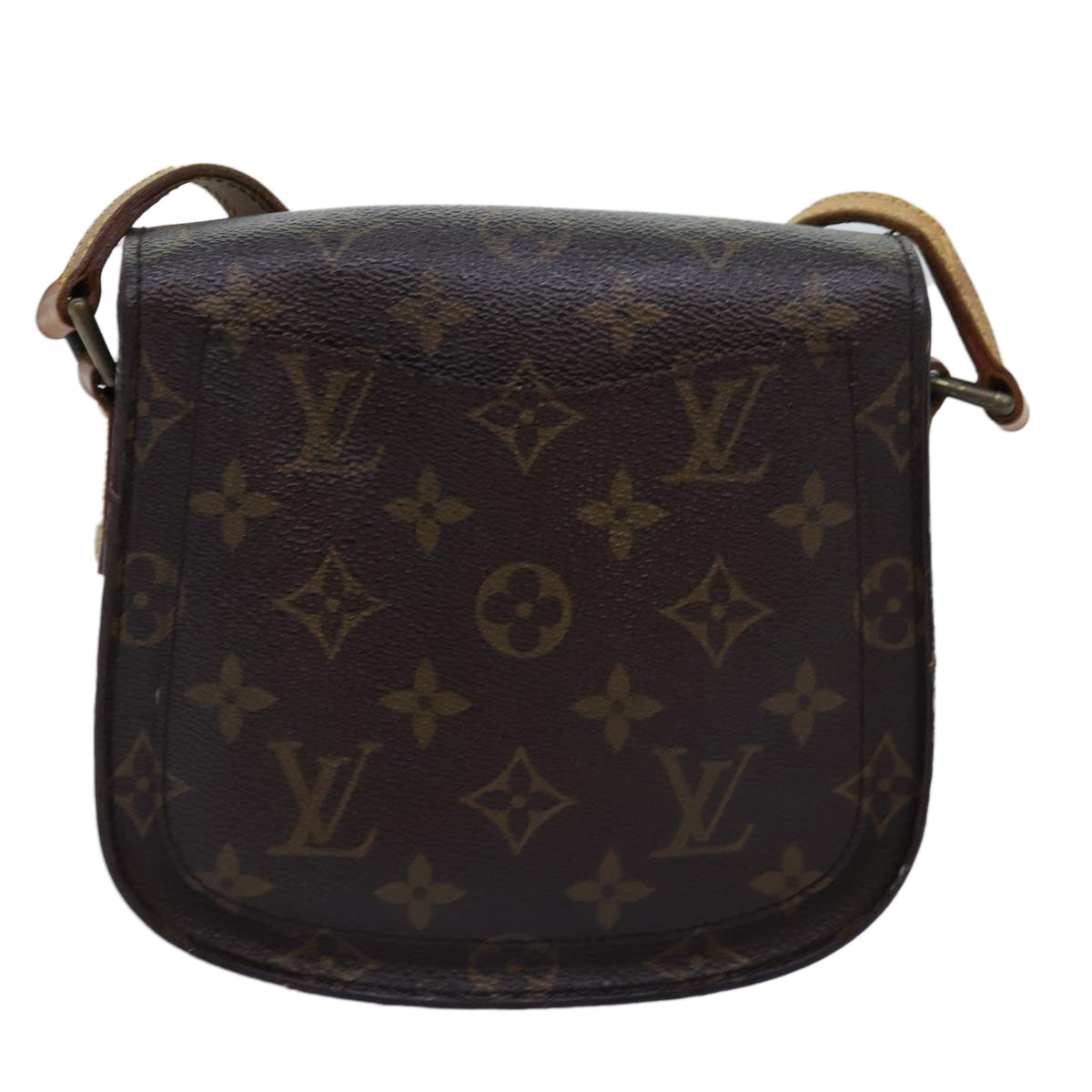 LOUIS VUITTON Monogram Saint Cloud PM Shoulder Bag M51244 LV Auth 73488