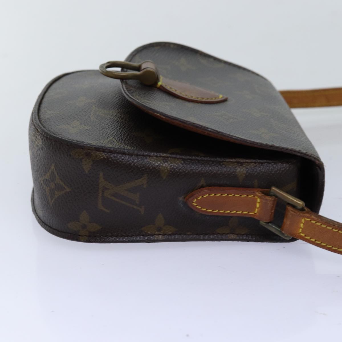 LOUIS VUITTON Monogram Saint Cloud PM Shoulder Bag M51244 LV Auth 73488