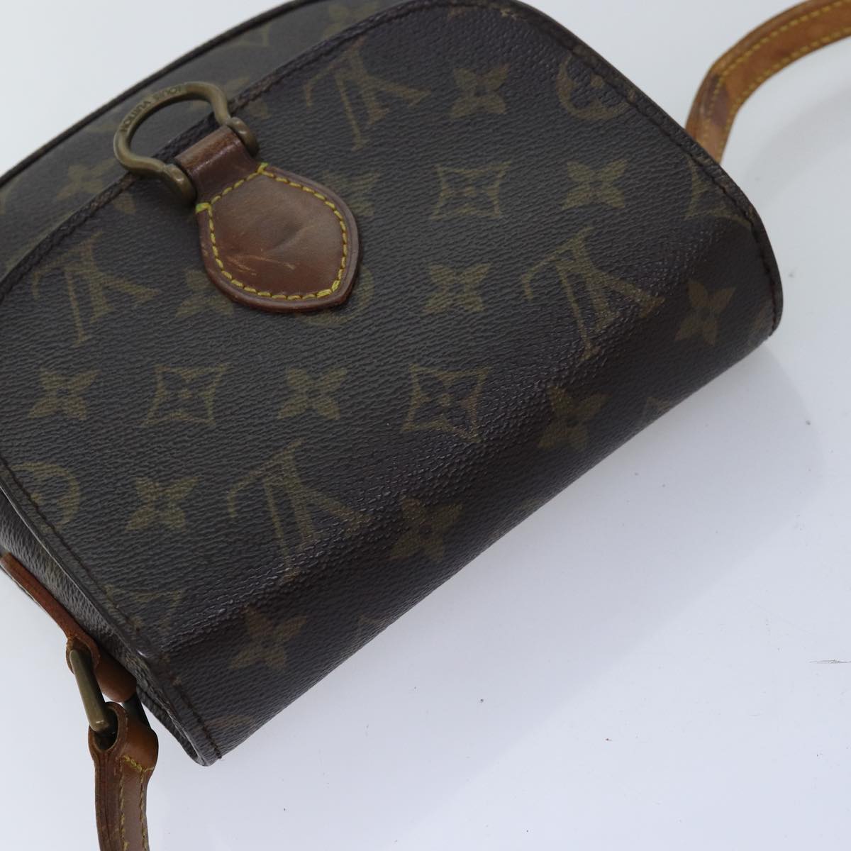 LOUIS VUITTON Monogram Saint Cloud PM Shoulder Bag M51244 LV Auth 73488