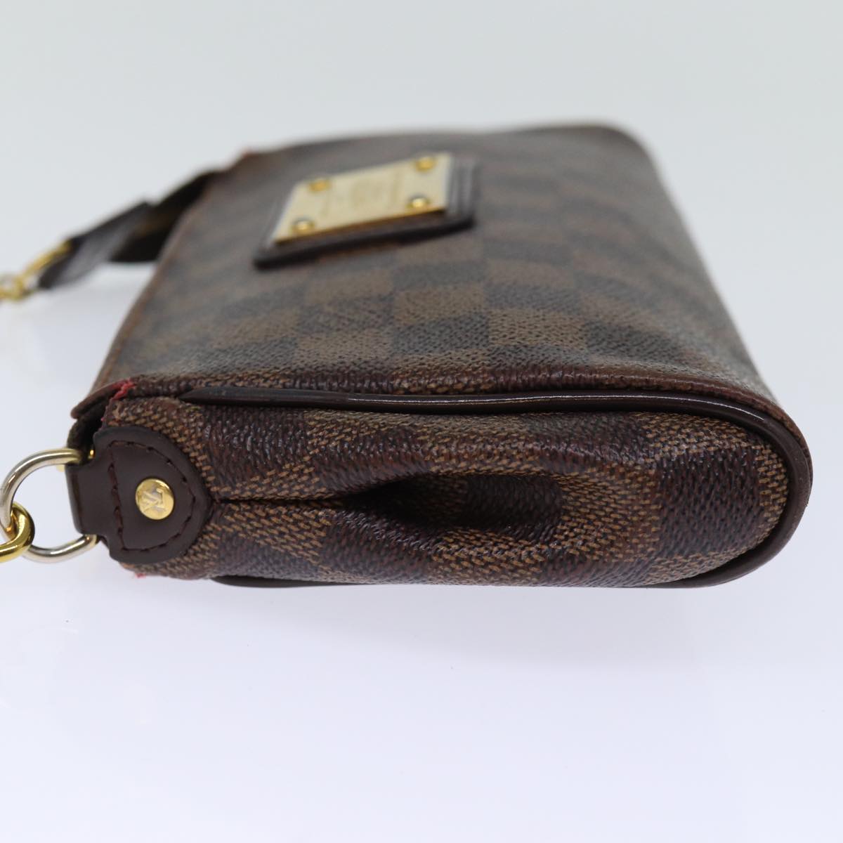 LOUIS VUITTON Damier Ebene Eva Shoulder Bag 2way N55213 LV Auth 73490