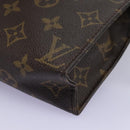 LOUIS VUITTON Monogram Poche Toilette 19 Pouch M47544 LV Auth 73504-9