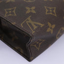 LOUIS VUITTON Monogram Poche Toilette 19 Pouch M47544 LV Auth 73504-10