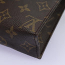 LOUIS VUITTON Monogram Poche Toilette 19 Pouch M47544 LV Auth 73504-11