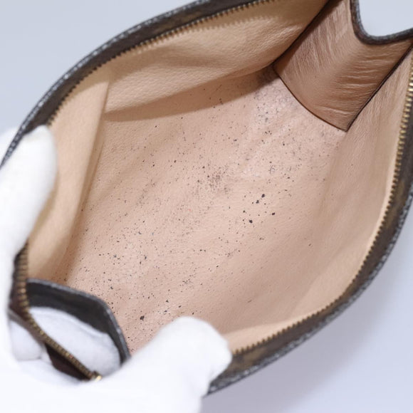 LOUIS VUITTON Monogram Poche Toilette 19 Pouch M47544 LV Auth 73504