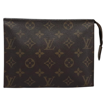 LOUIS VUITTON Monogram Poche Toilette 19 Pouch M47544 LV Auth 73504 - 0