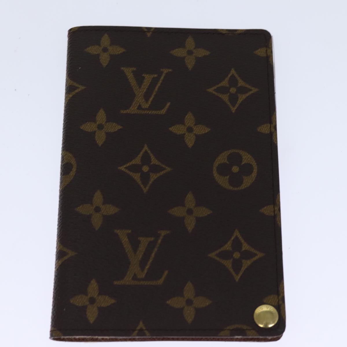 LOUIS VUITTON Monogram Porte Cartes Credit Pression Card Case LV Auth 73509