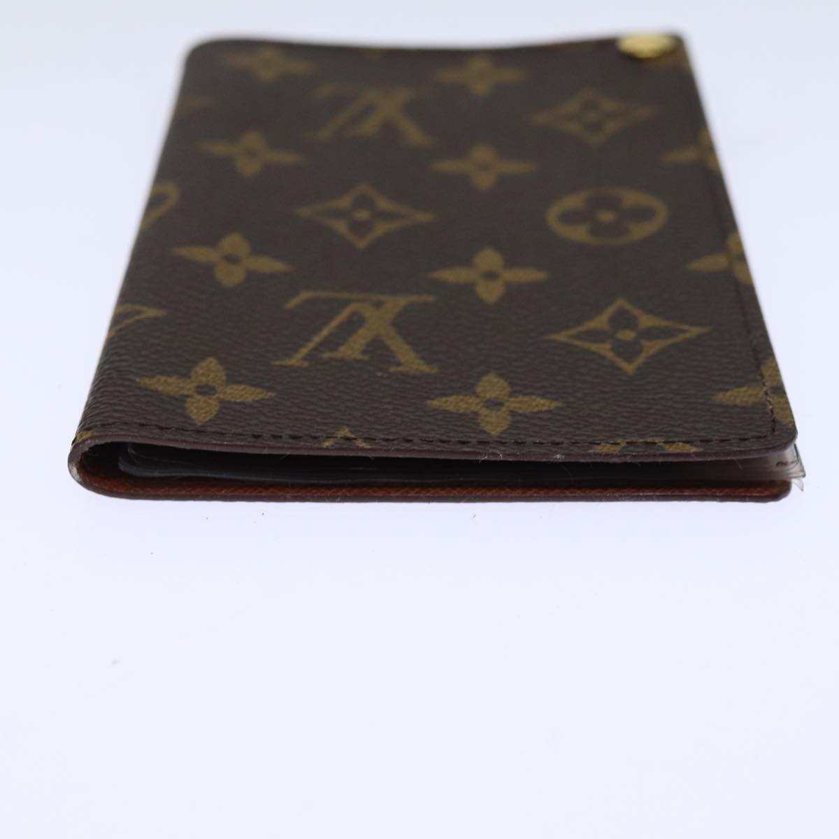 LOUIS VUITTON Monogram Porte Cartes Credit Pression Card Case LV Auth 73509