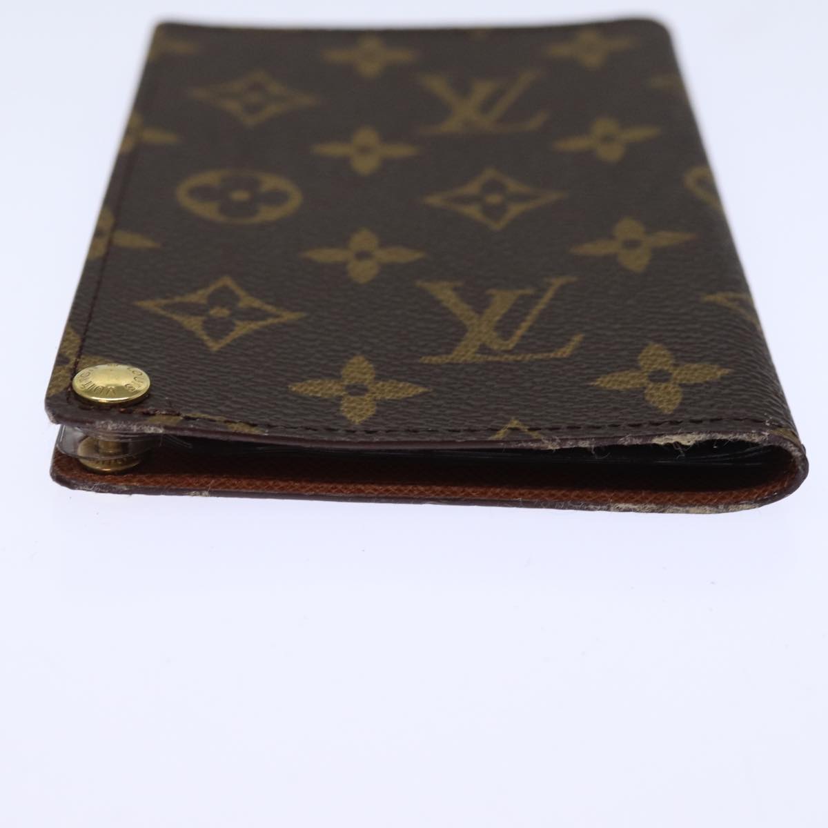 LOUIS VUITTON Monogram Porte Cartes Credit Pression Card Case LV Auth 73509