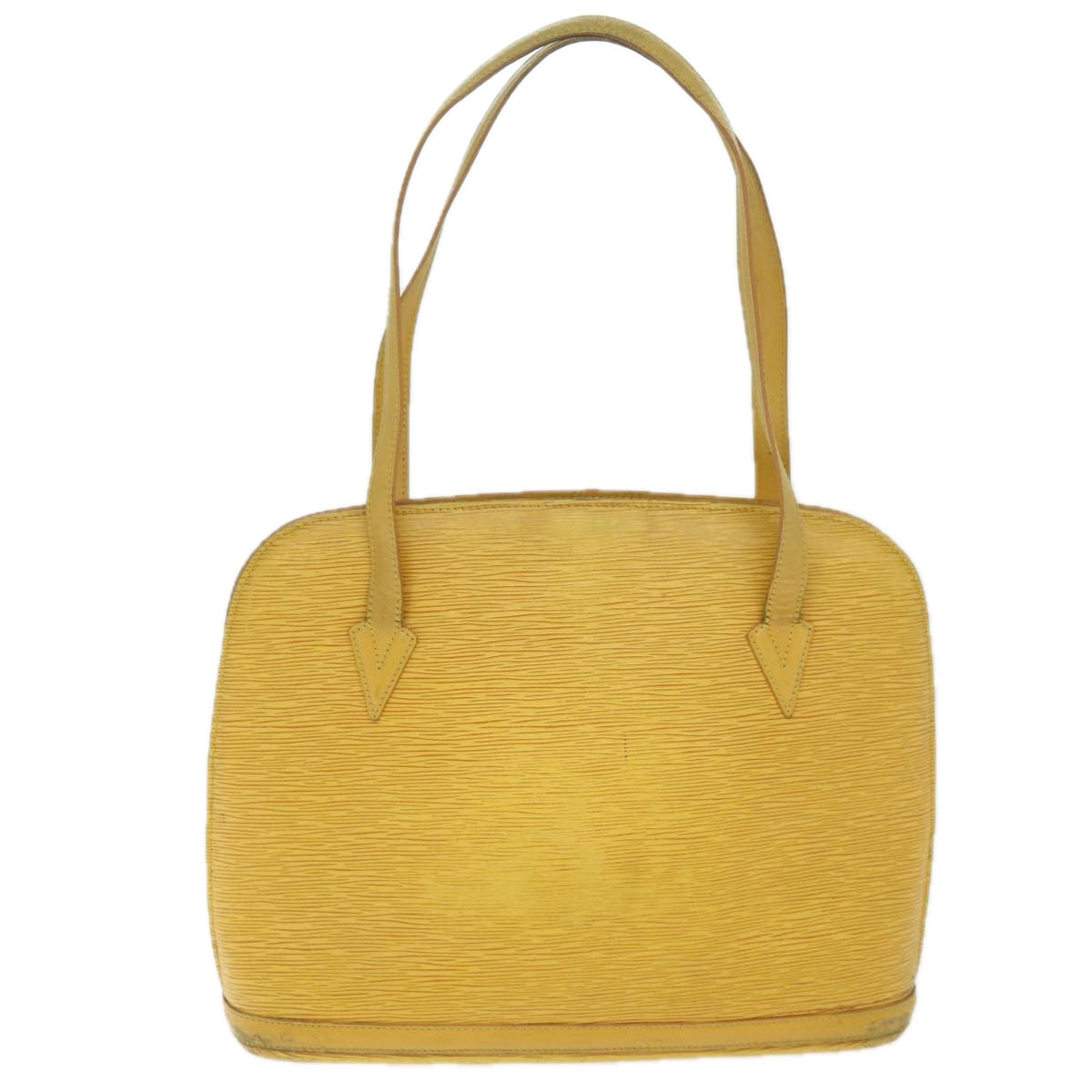 LOUIS VUITTON Epi Lussac Shoulder Bag Yellow M52289 LV Auth 73517 - 0