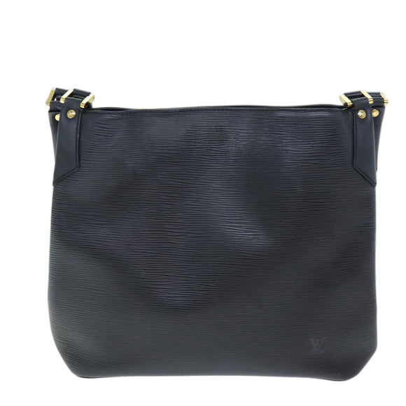 LOUIS VUITTON Epi Mandala MM Shoulder Bag Black M58892 LV Auth 73531