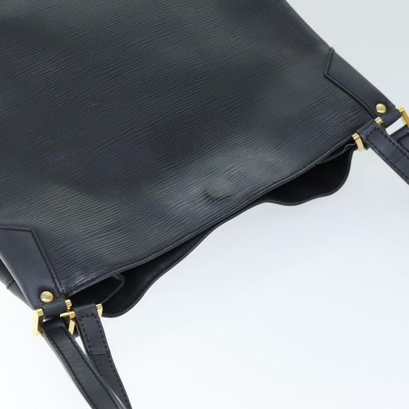 LOUIS VUITTON Epi Mandala MM Shoulder Bag Black M58892 LV Auth 73531