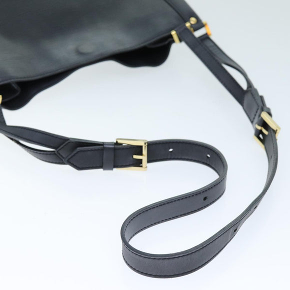 LOUIS VUITTON Epi Mandala MM Shoulder Bag Black M58892 LV Auth 73531