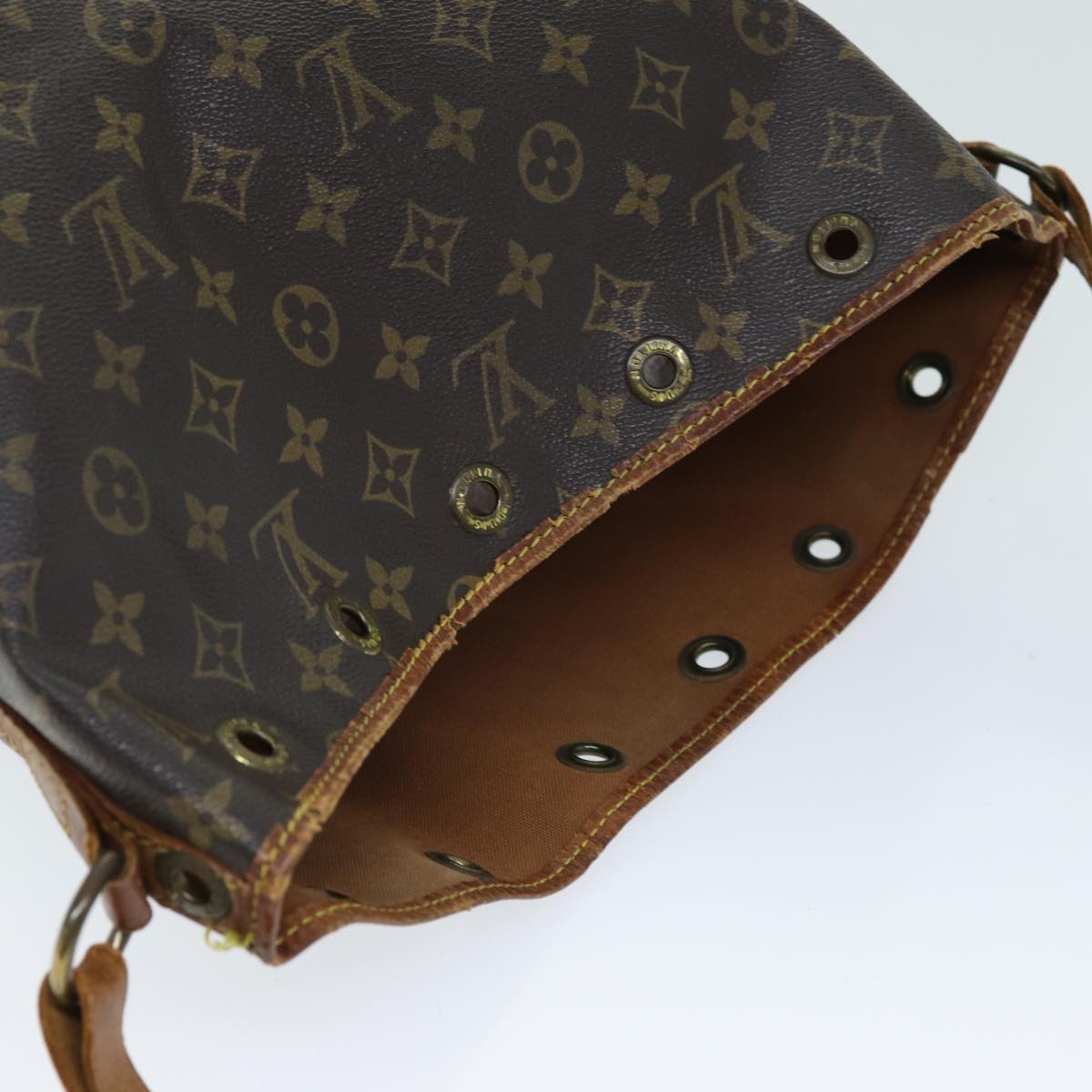 LOUIS VUITTON Monogram Petit Noe Shoulder Bag M42226 LV Auth 73542