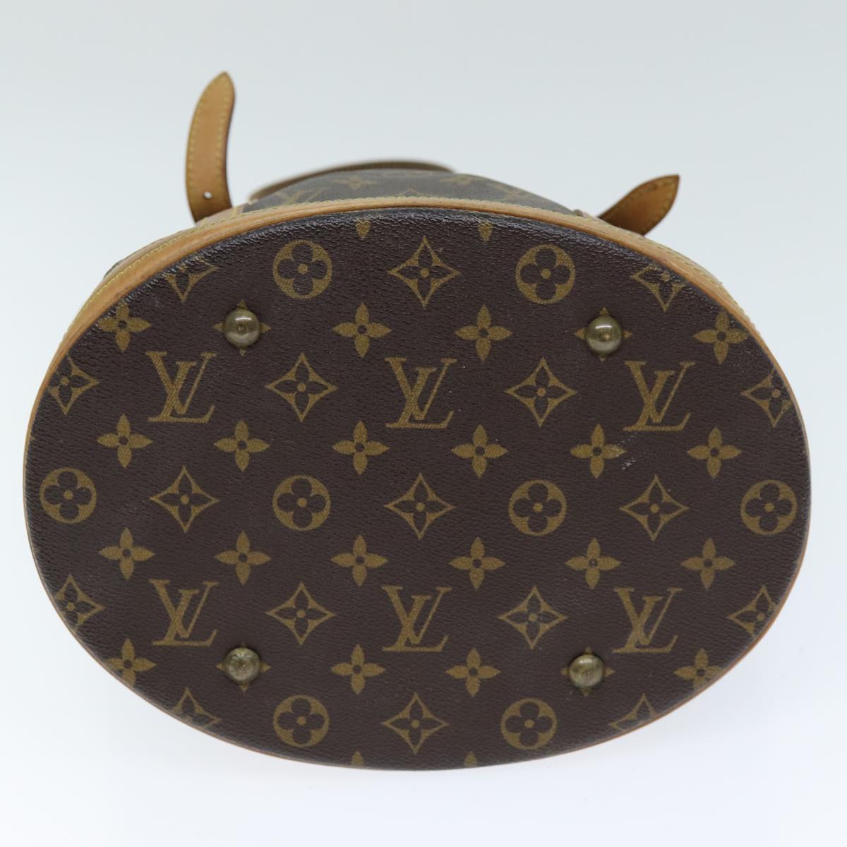 LOUIS VUITTON Monogram Bucket GM Shoulder Bag M42236 LV Auth 73544