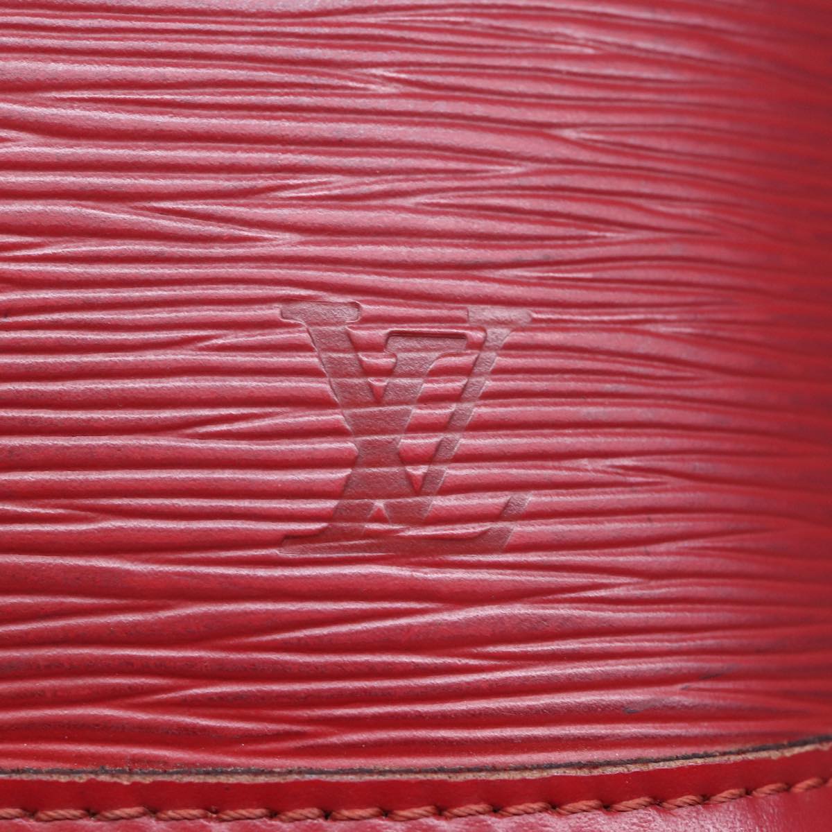 LOUIS VUITTON Epi Alma Hand Bag Castilian Red M52147 LV Auth 73569