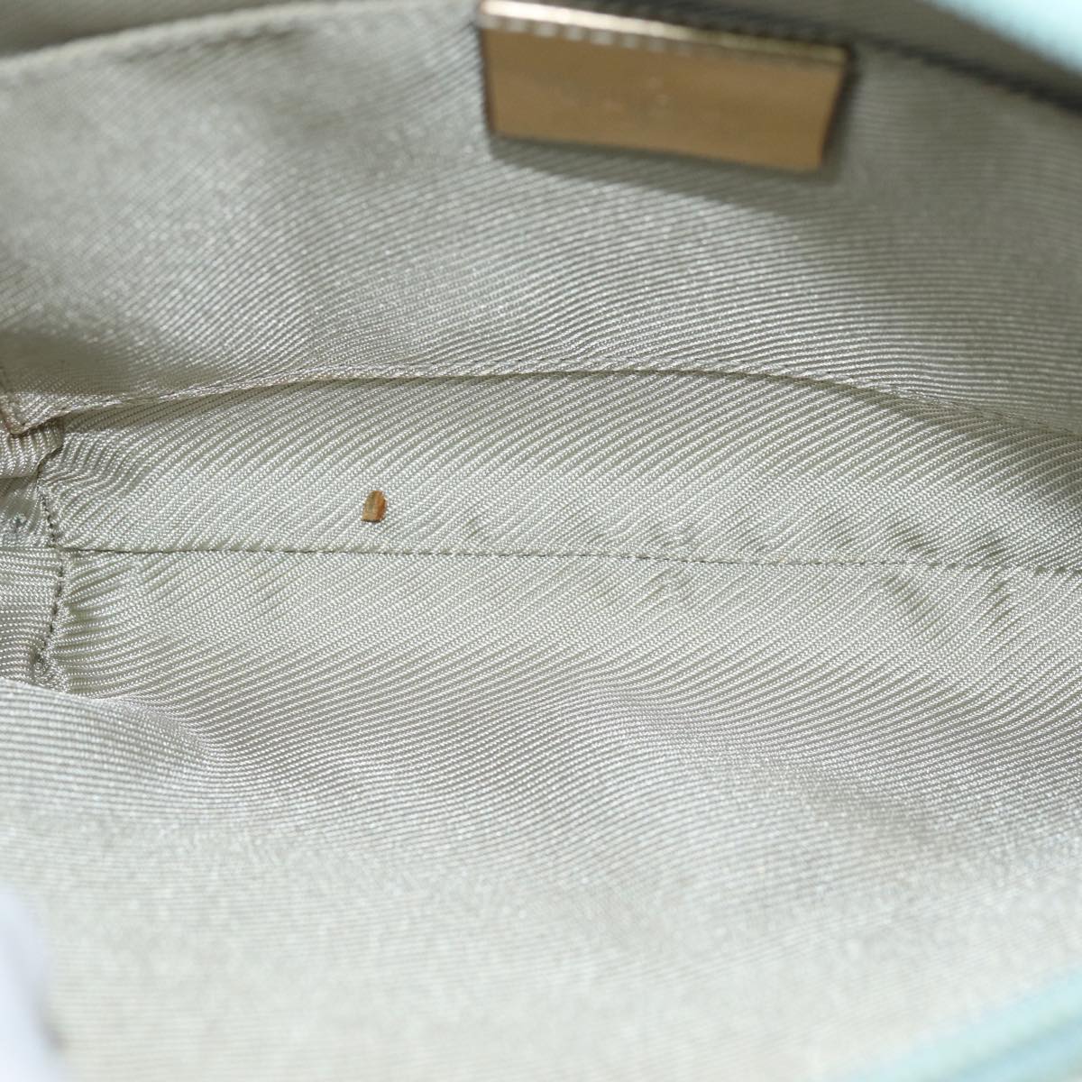 GUCCI GG Canvas Shoulder Bag Light Blue Auth 73592