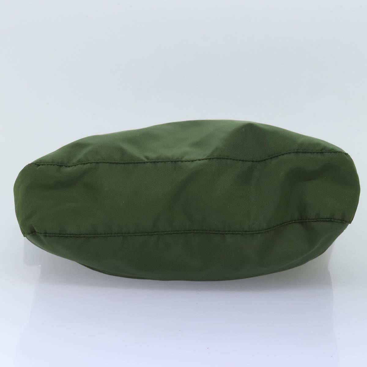 PRADA Shoulder Bag Nylon Khaki Auth 73603