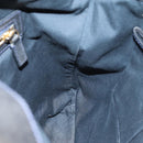 CELINE Triomphe Canvas Shoulder Bag Gray Auth 73617-19