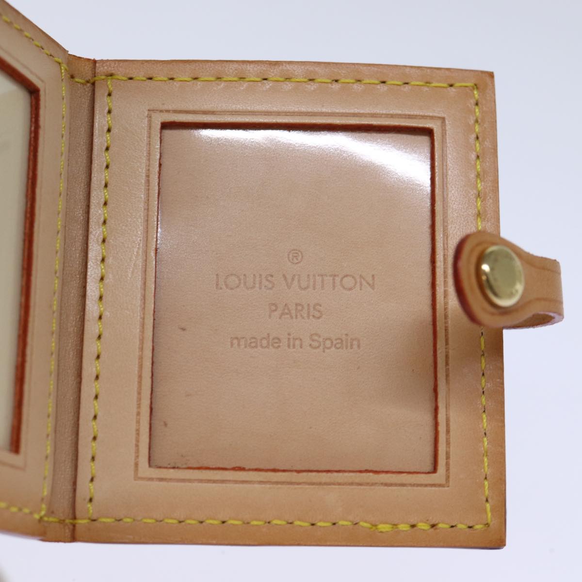 LOUIS VUITTON Monogram Multicolor Porte Photo 2 Frame White M58003 LV Auth 73621